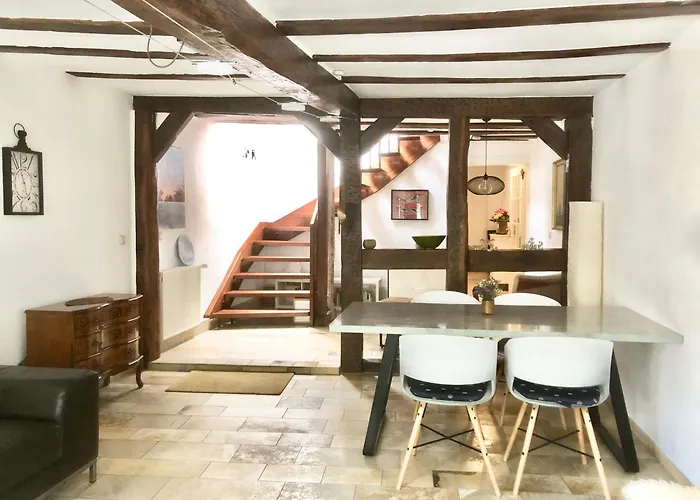 Moderne Fachwerk-wohnung Im Herzen Von *